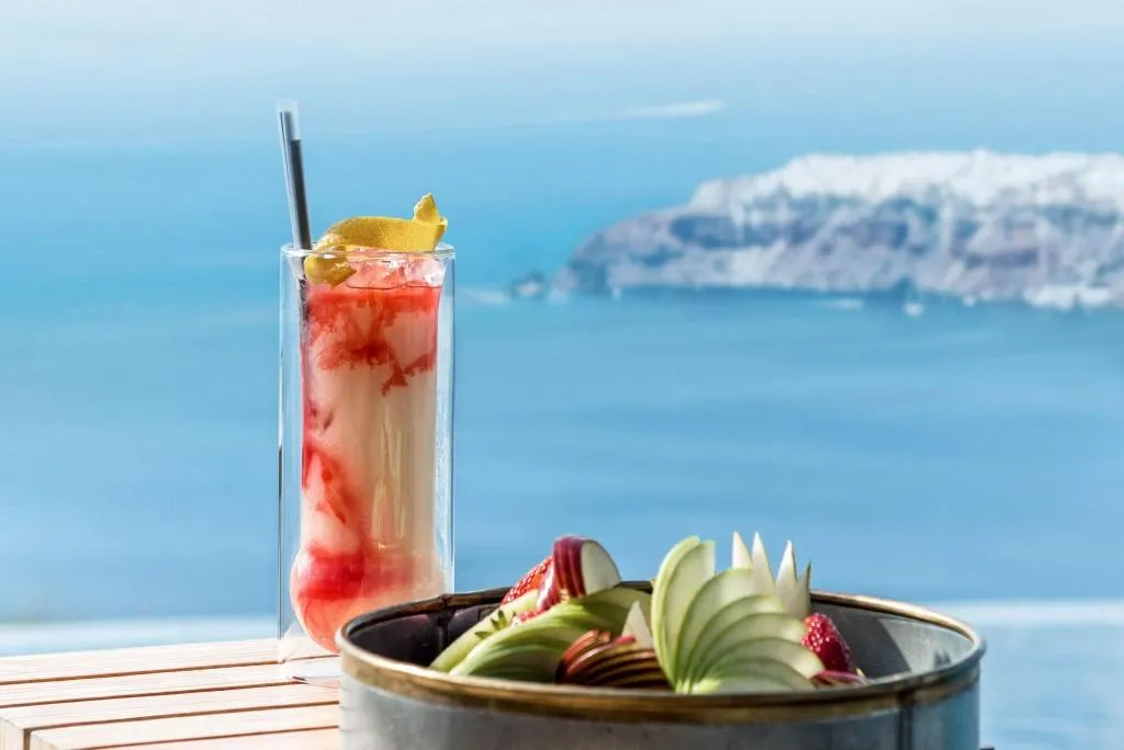 Restaurant, West East Suites, Santorini