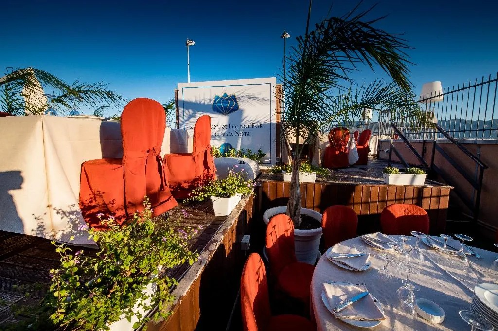 Terrace, Astoria Palace Hotel, Palermo