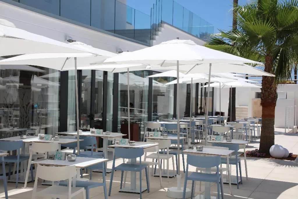 Terrace, Iberostar Waves Bahía de Palma, Majorca