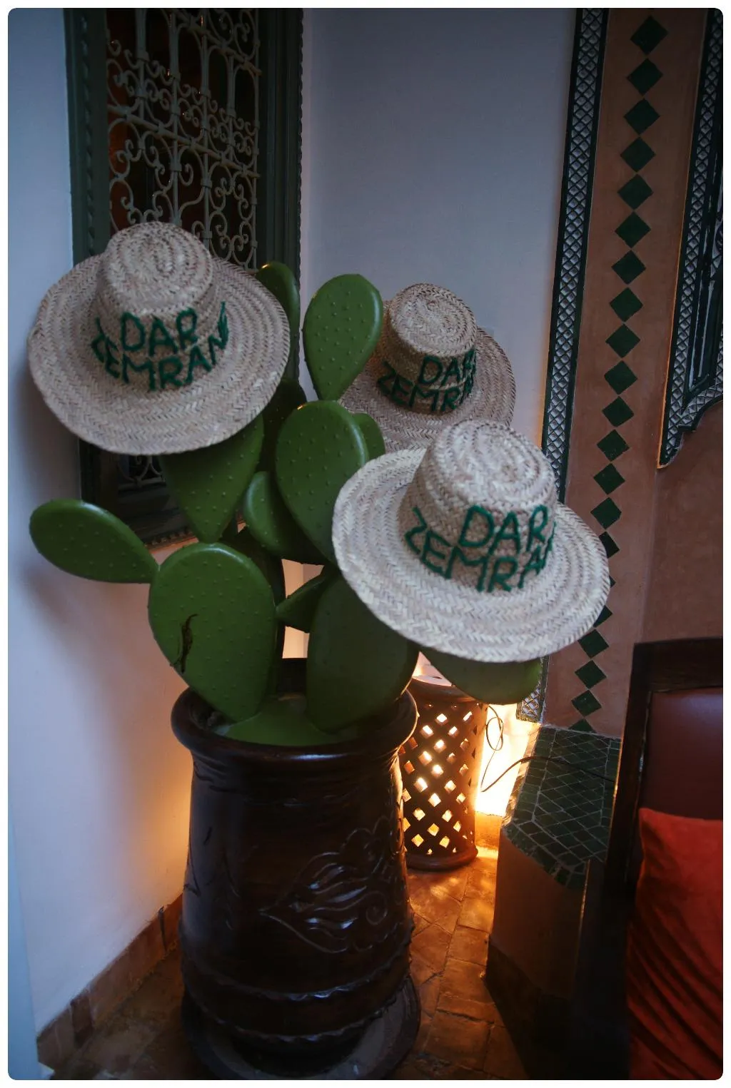 Lobby, Dar Zemrane, Marrakech