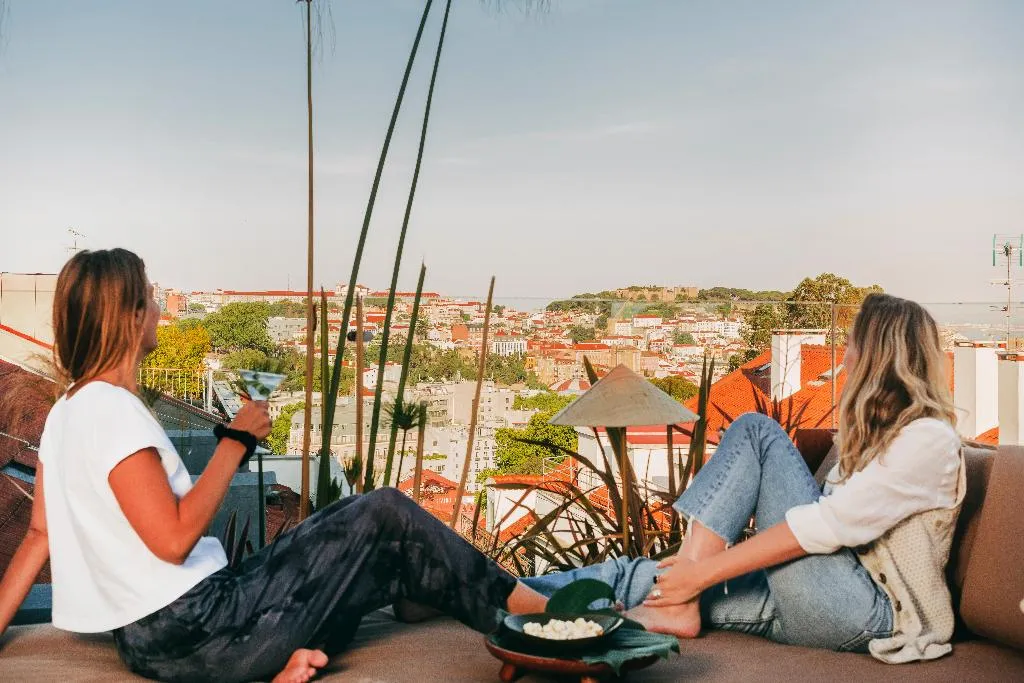 Terrace, The Vintage Lisboa, Lisbon