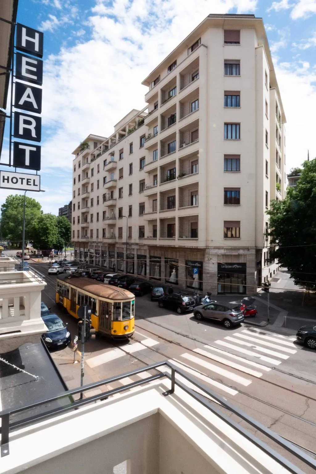 TRIPLE WITH BALCONY Room, Heart Hotel, Milan