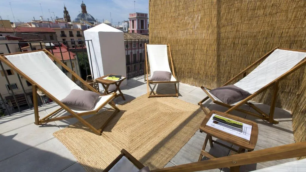 Terrace, Cosy Rooms Bolseria, Valencia