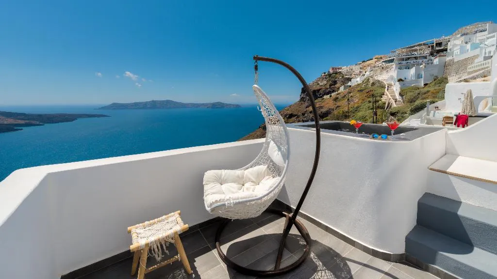 Double or Twin SEA VIEW Room, Katris Apartments, Santorini