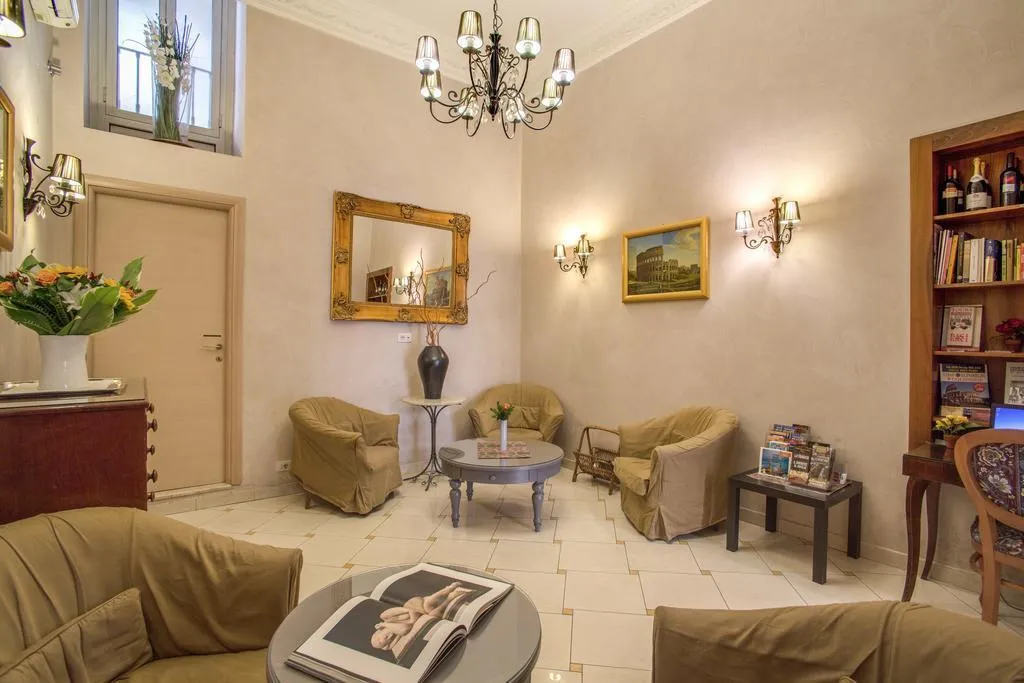 Lobby, Hotel Caravaggio, Rome