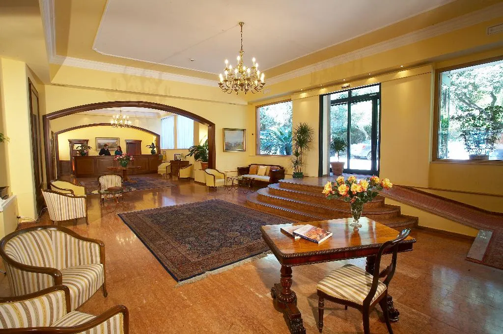 Lobby, Villa Diodoro, Taormina