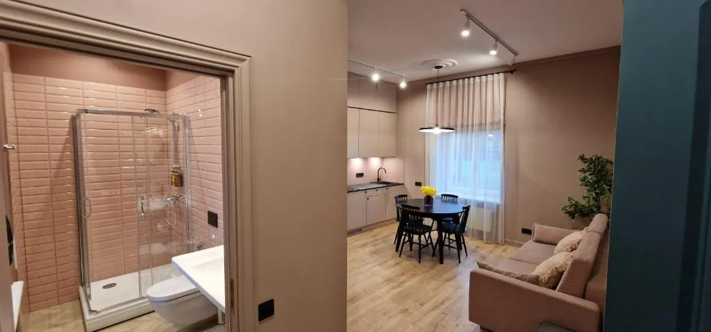 FAMILY ROOM DELUXE WITH AIR CONDITIONING Room, Aparthotel Amella, Riga