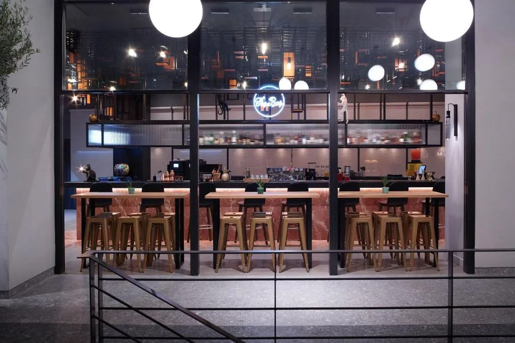 Restaurant, Moxy Athens City, Athens