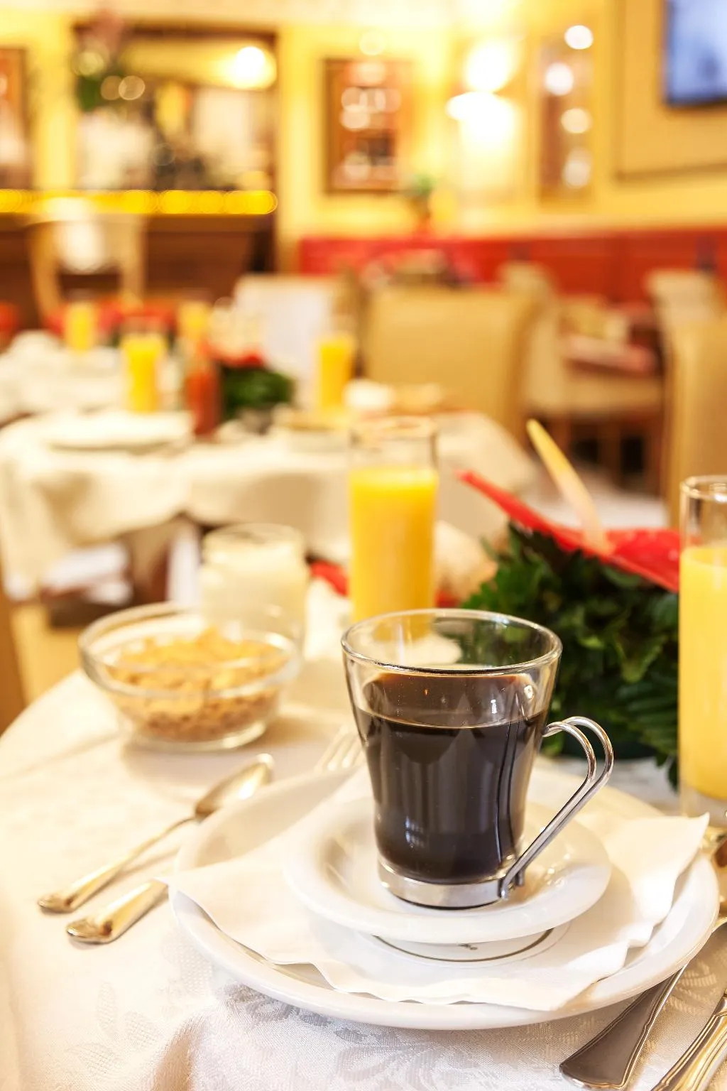 Restaurant, Hotel Manfredi Suite In Rome, Rome