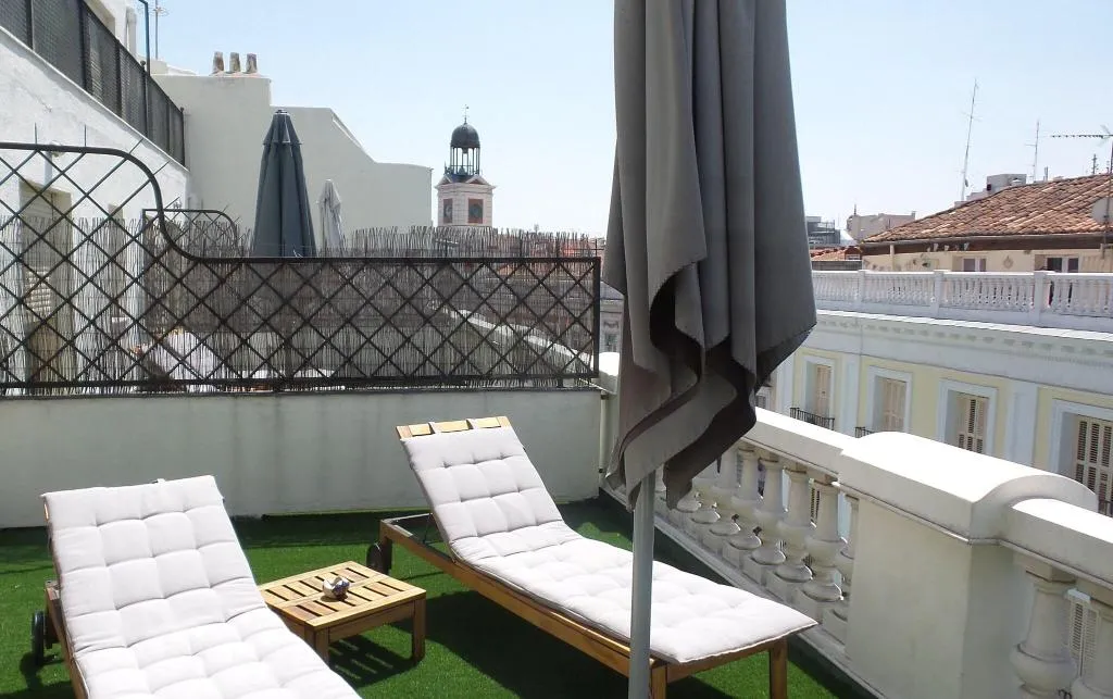 Double or Twin WITH TERRACE Room, Hotel Moderno, Madrid