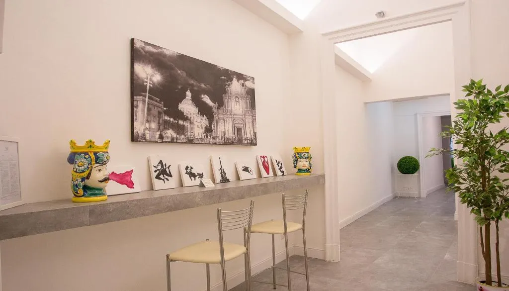 Lobby, B B Palazzo Bruca, Catania