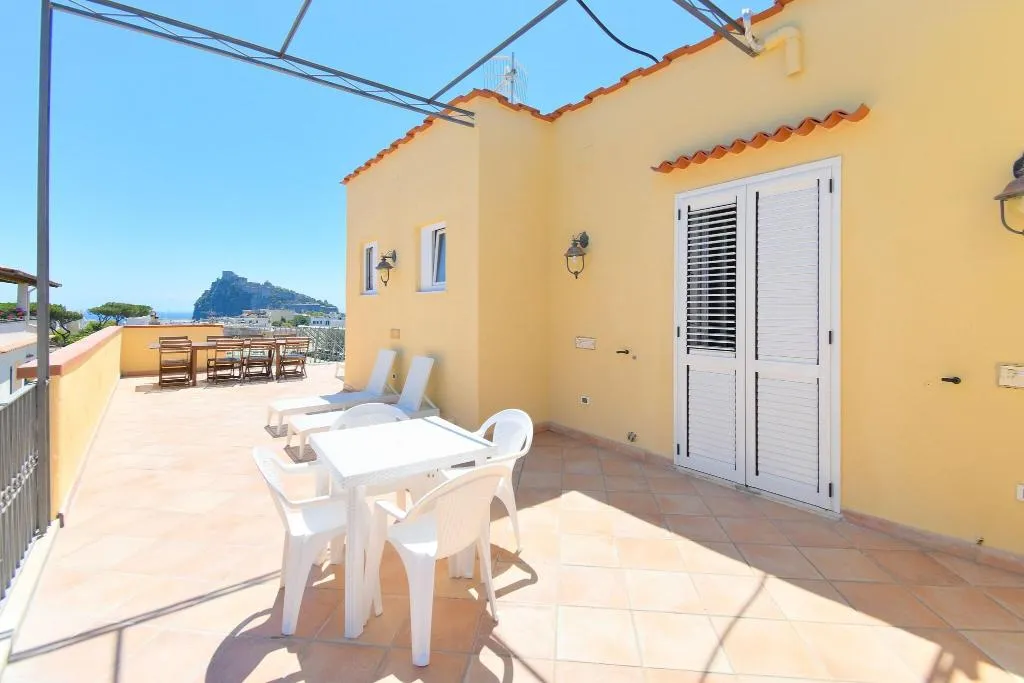 Terrace, Albergo Atlantic Ischia, Naples
