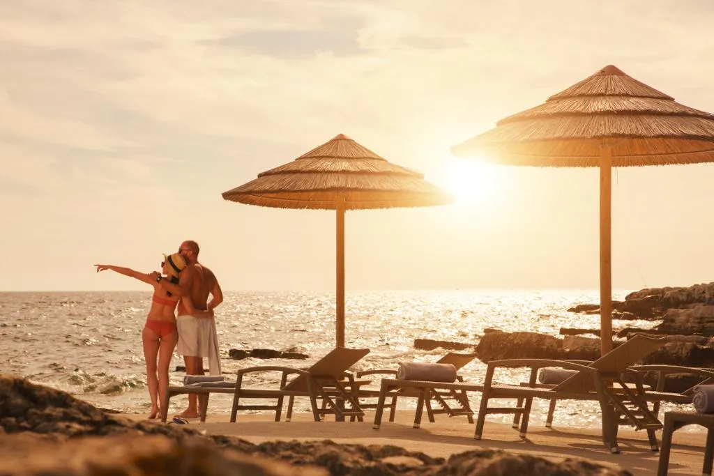 Beach, Valamar Riviera  Hotel & Residence, Istria