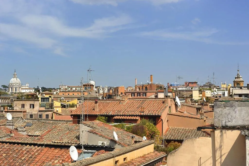 Terrace, Relais Orso, Rome