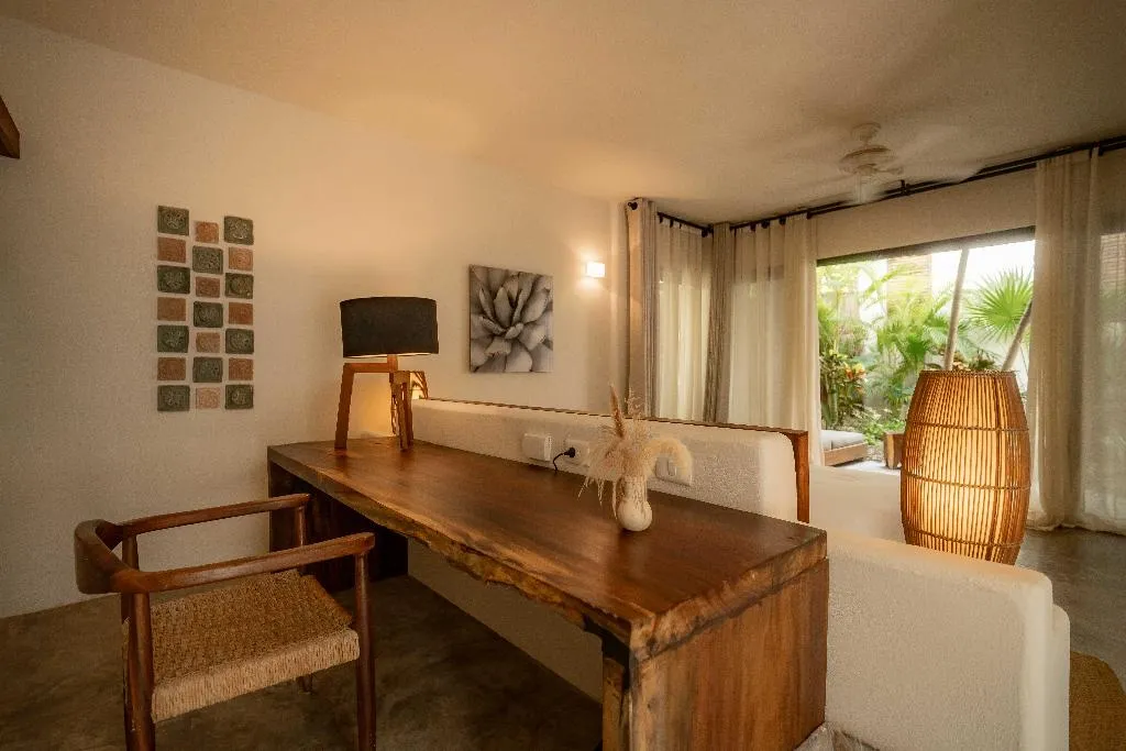 DOUBLE DELUXE WITH TERRACE Room, Chiringuito Tulum, Cancun Area