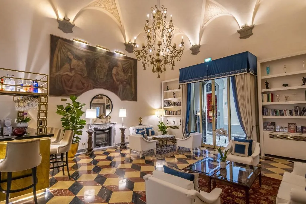 Lobby, Golden Tower Hotel & Spa, Florence