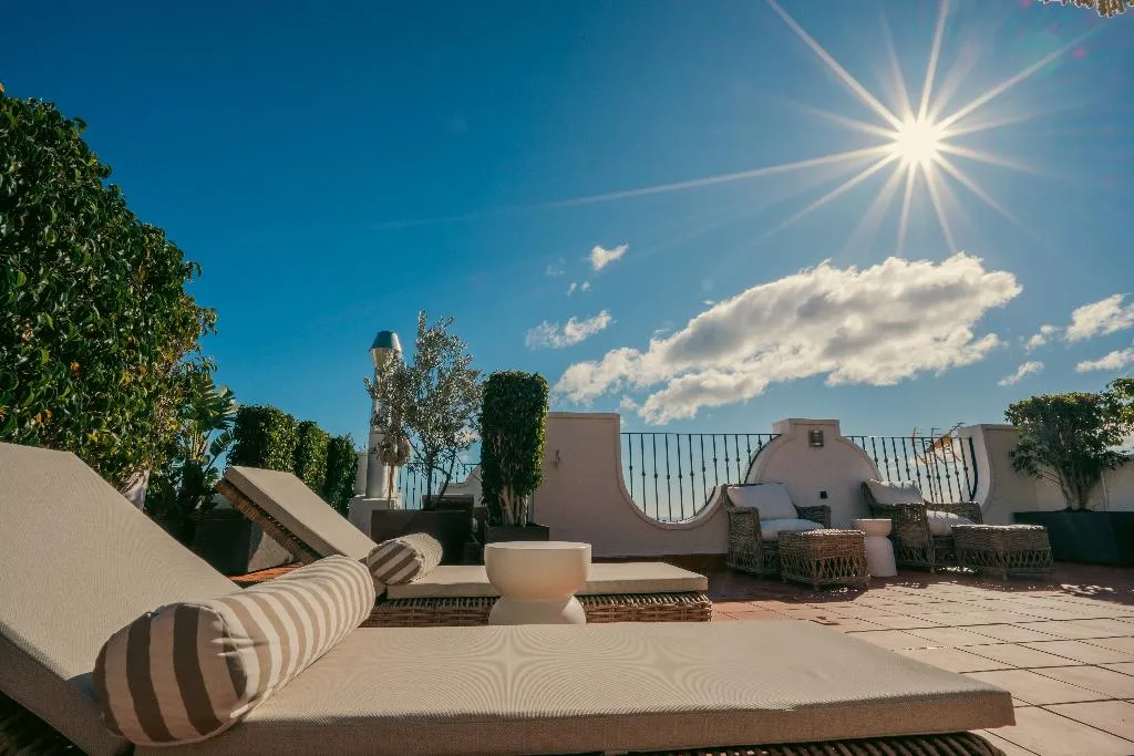 Terrace, La Fonda, Costa Del Sol