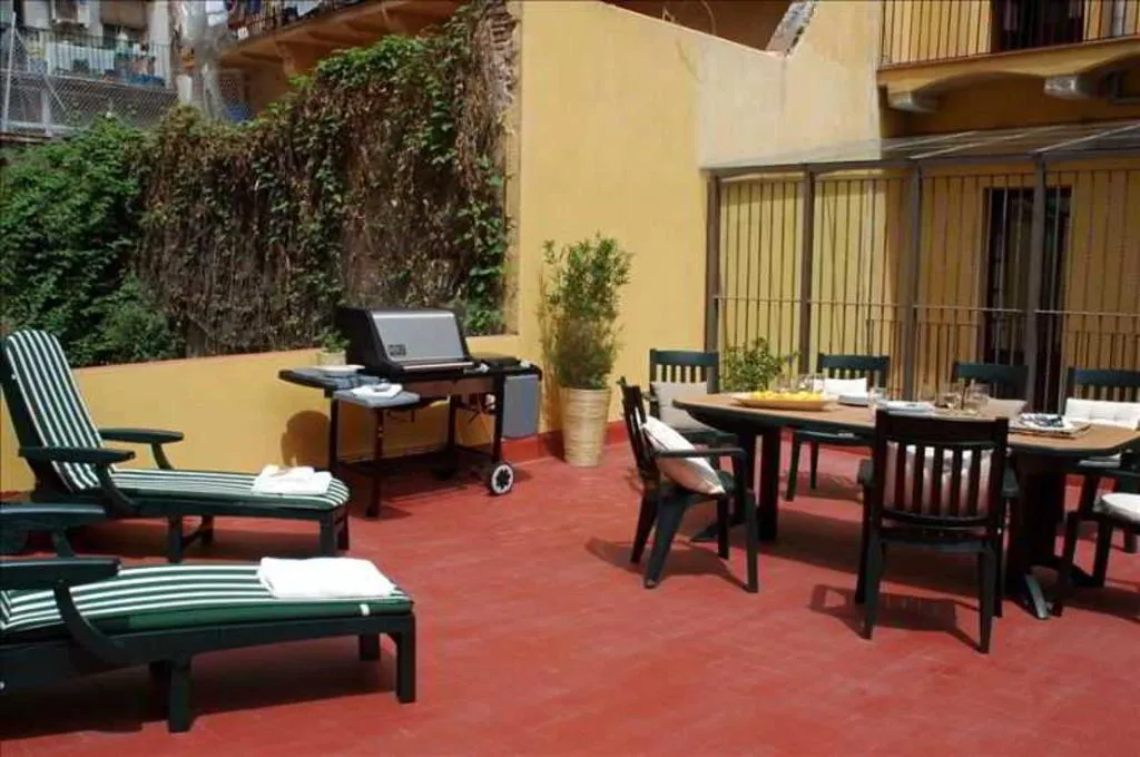 Terrace, AinB Las Ramblas-Guardia Apartments, Barcelona