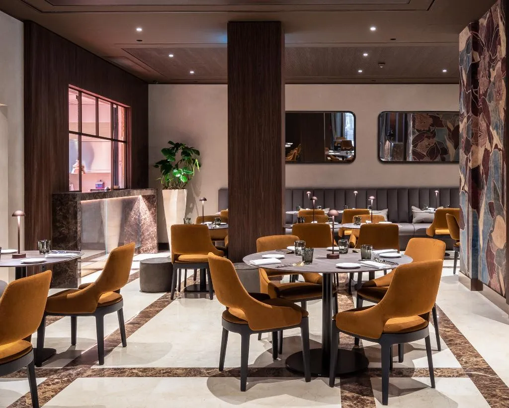 Restaurant, Hotel Cristoforo Colombo – Preferred Hotels & Res, Milan