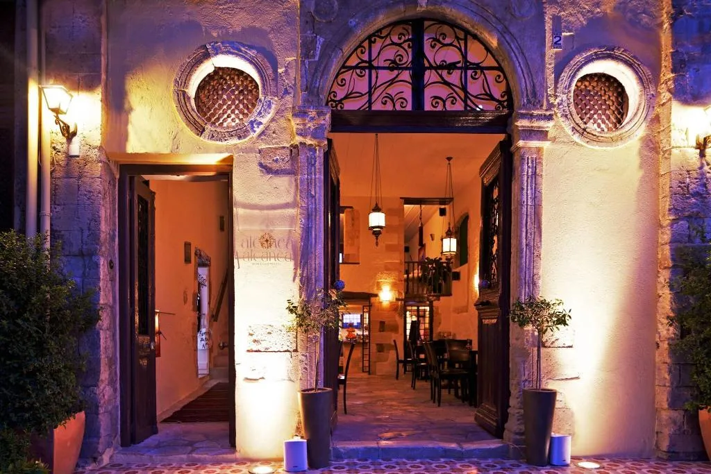 Restaurant, Alcanea Boutique Hotel, Crete