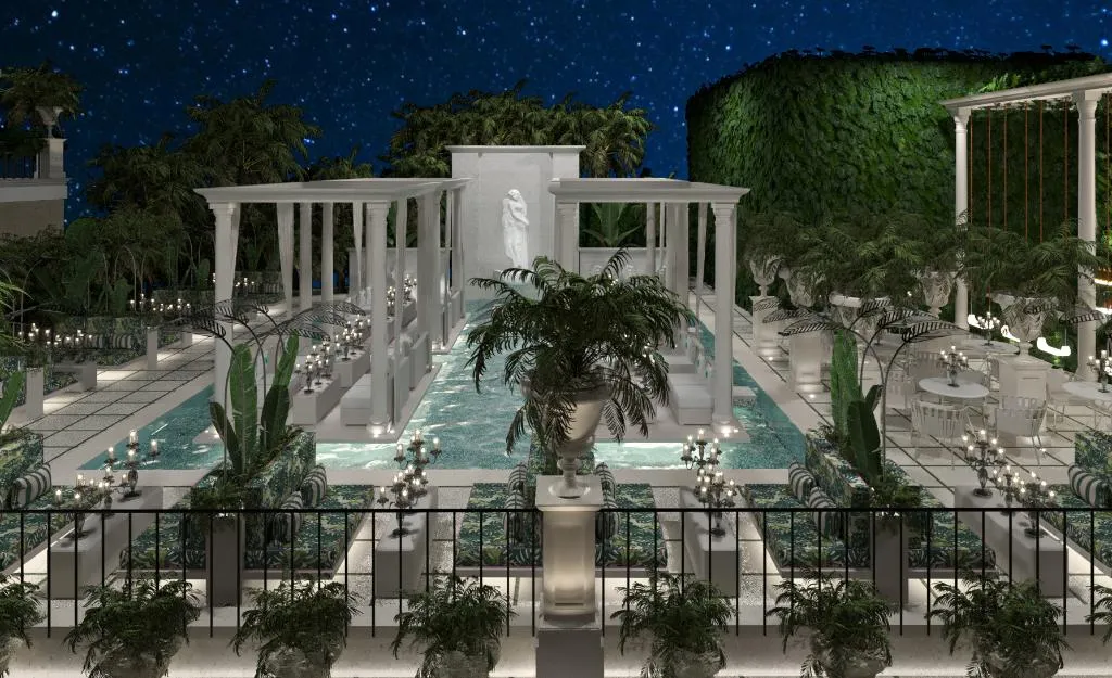 Terrace, The Plein Hotel, Milan