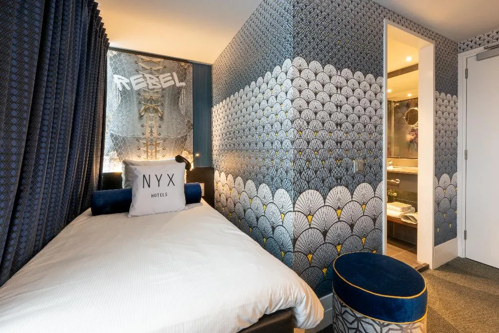 SINGLE BASIC Room, NYX Hotel Amsterdam Rembrandt Square, Amsterdam
