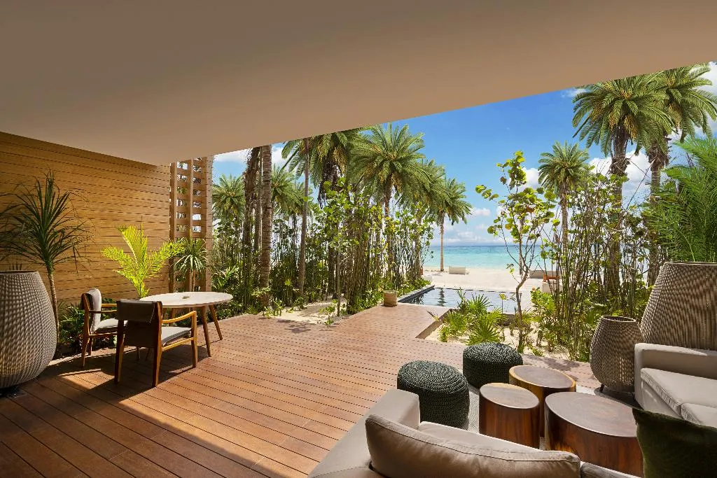 SUITE OCEAN FRONT KING BED Room, Banyan Tree Mayakoba, Cancun Area