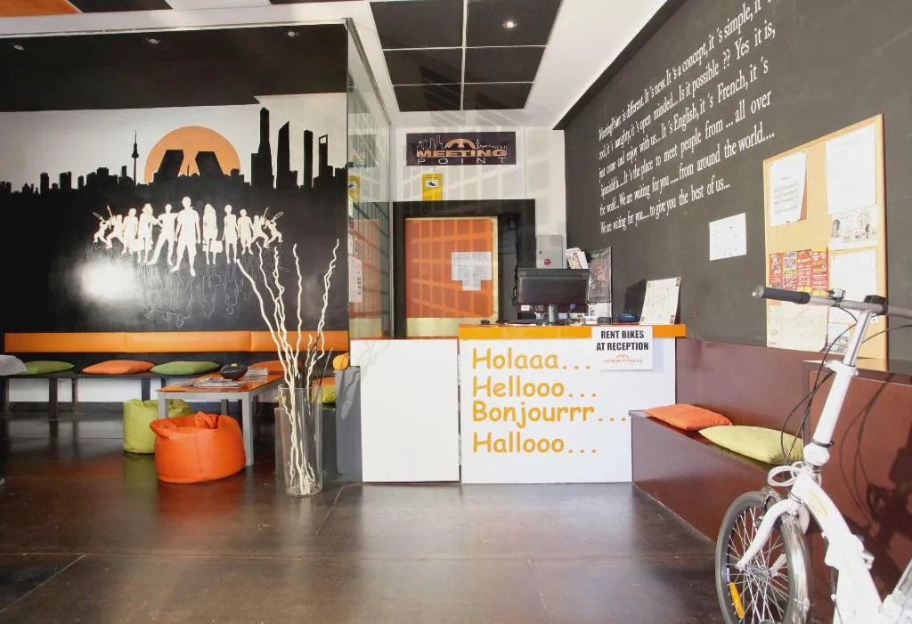 Lobby, Hostels Meetingpoint, Madrid