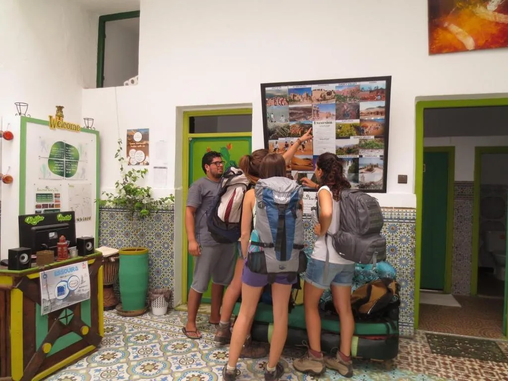 Lobby, Kaktus Hostel, Marrakech