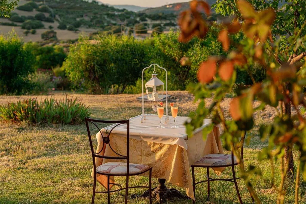 Terrace, Hotel Borgo Alba Barona, Olbia