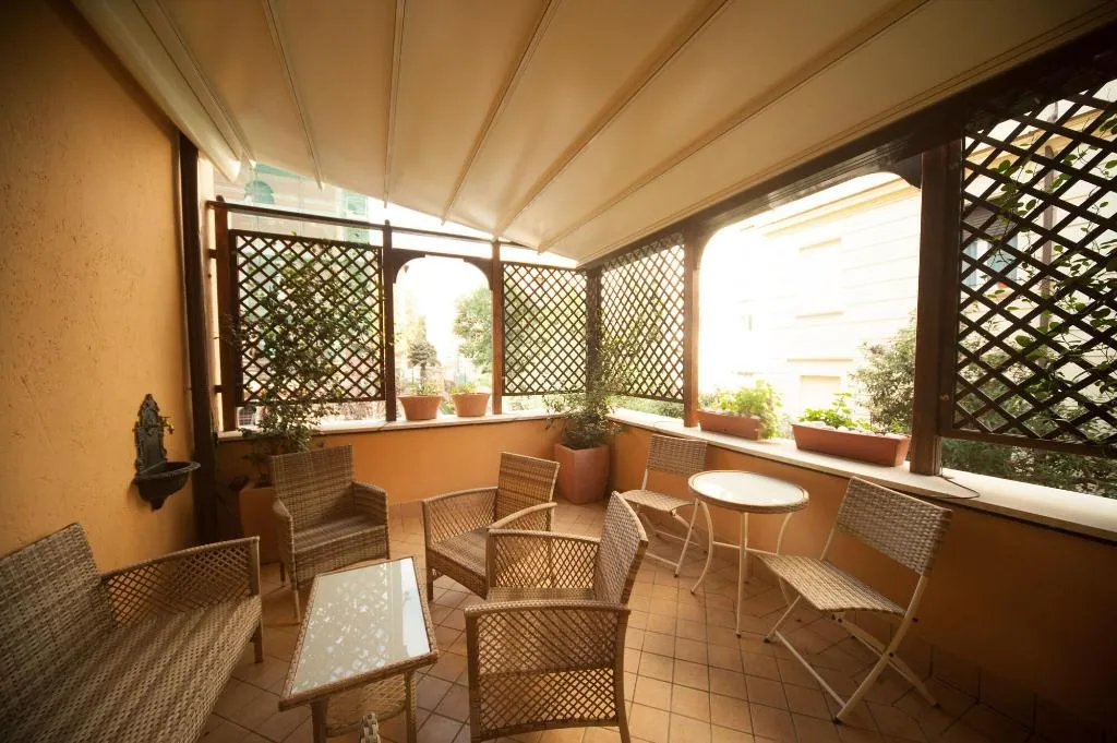 Terrace, Villa Matissa, Rome