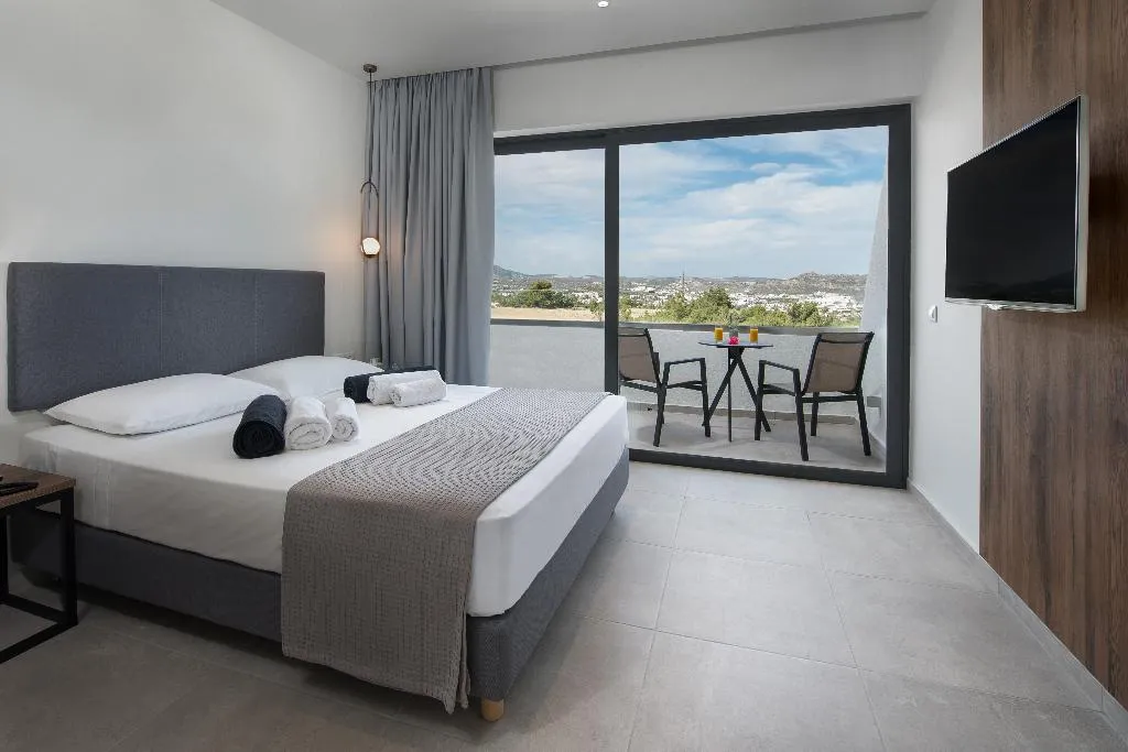Double or Twin SUPERIOR MOUNTAIN VIEW Room, Atalanti Boutique Hotel, Rhodes