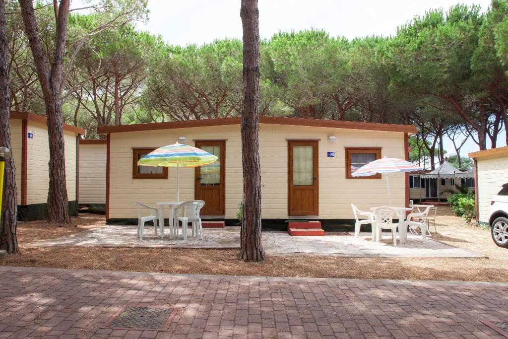 MOBILE HOME ONE BED Room, Camping Baia Blu La Tortuga, Olbia