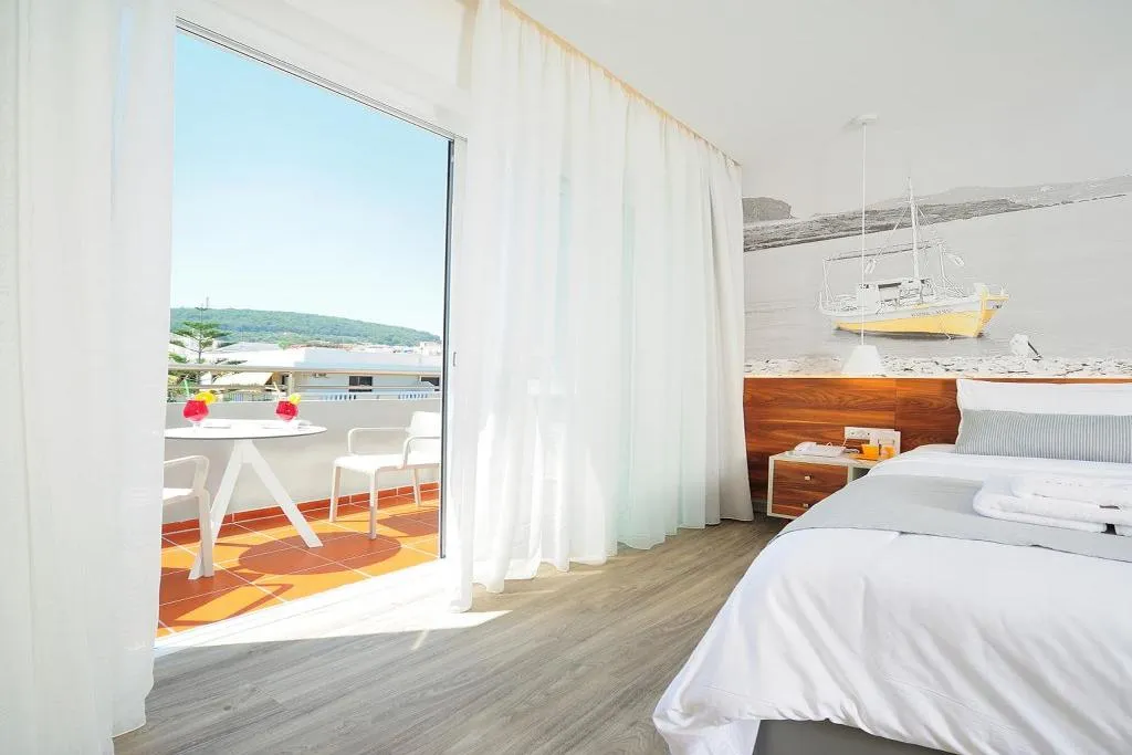 Double or Twin SUPERIOR LAND VIEW Room, Atrium Ambiance Hotel, Crete