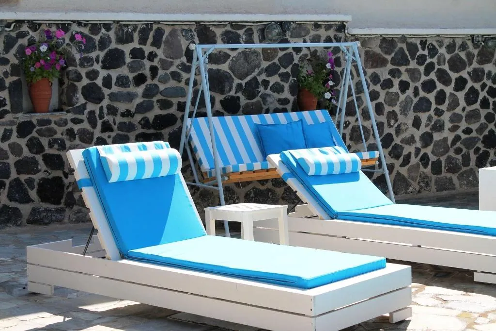 Terrace, Evizorzia Villas, Santorini