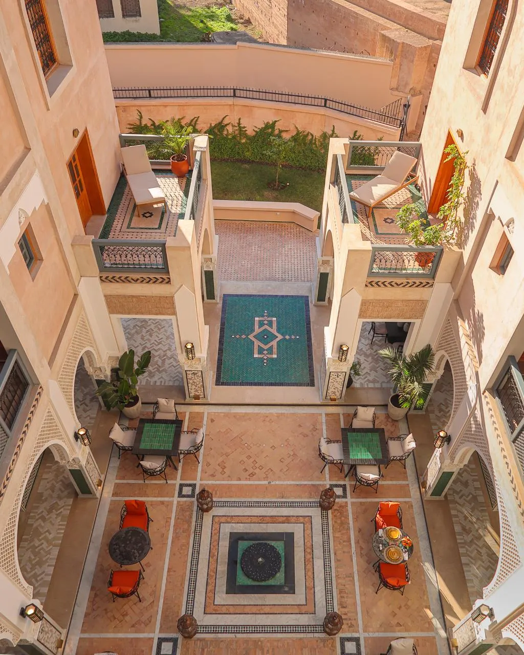 General view, Dar Lys, Fez