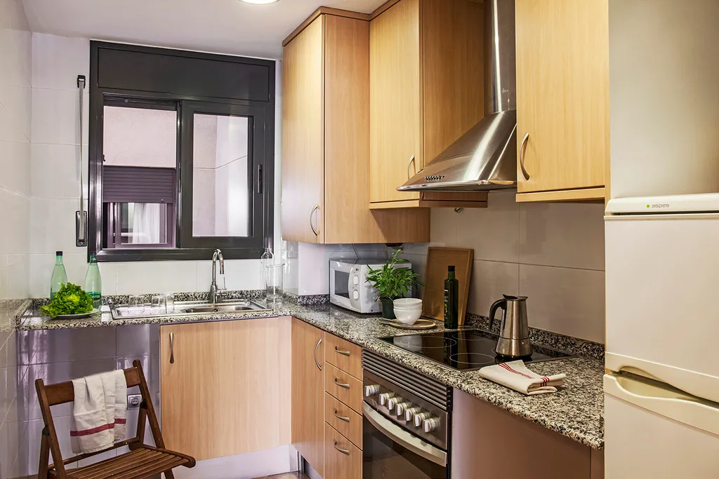 APARTMENT CAPACITY 4 Room, AinB Eixample-Entença Apartments, Barcelona