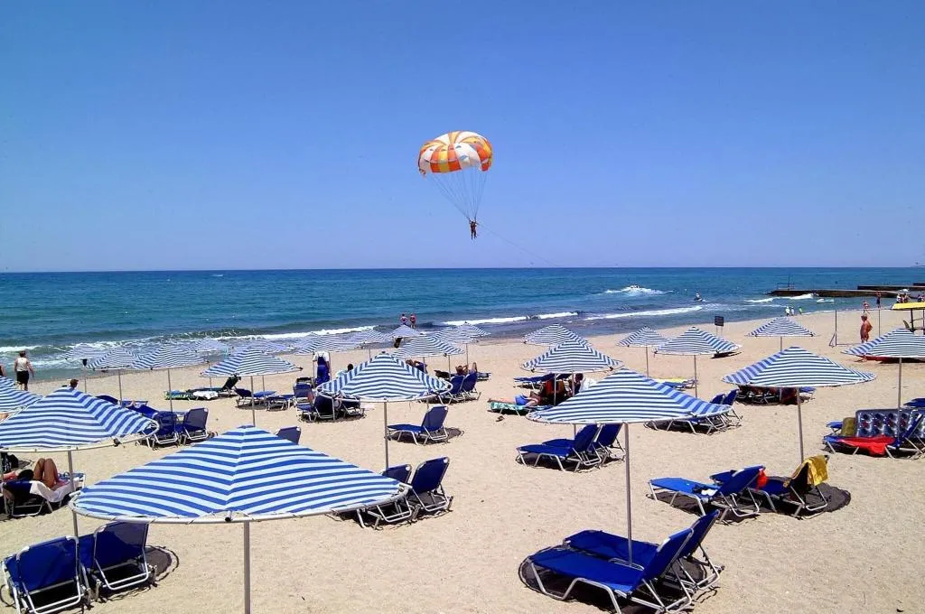 Beach, Eva Bay Hotel On The Beach - Adults Only, Crete