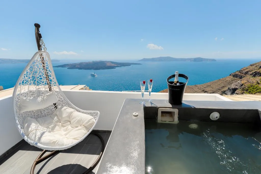 Lobby, Katris Apartments, Santorini