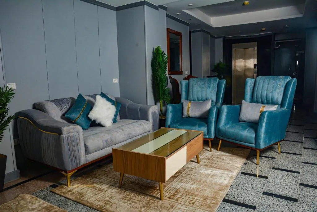 Lobby, Turquoise Pyramids Hotel, Cairo