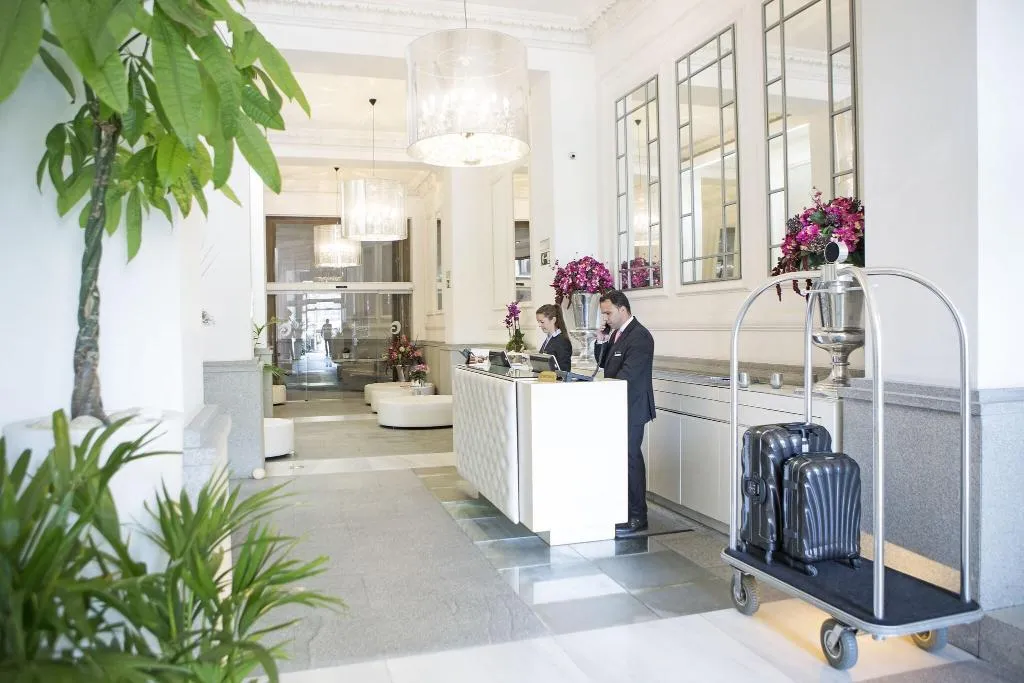 Lobby, Hospes Puerta de Alcalá, Madrid