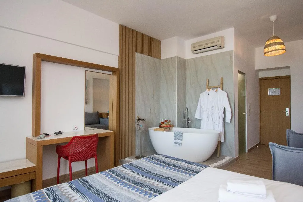 JUNIOR SUITE OCEAN VIEW Room, Yianna Caravel Suites by Checkin (adults only), Crete