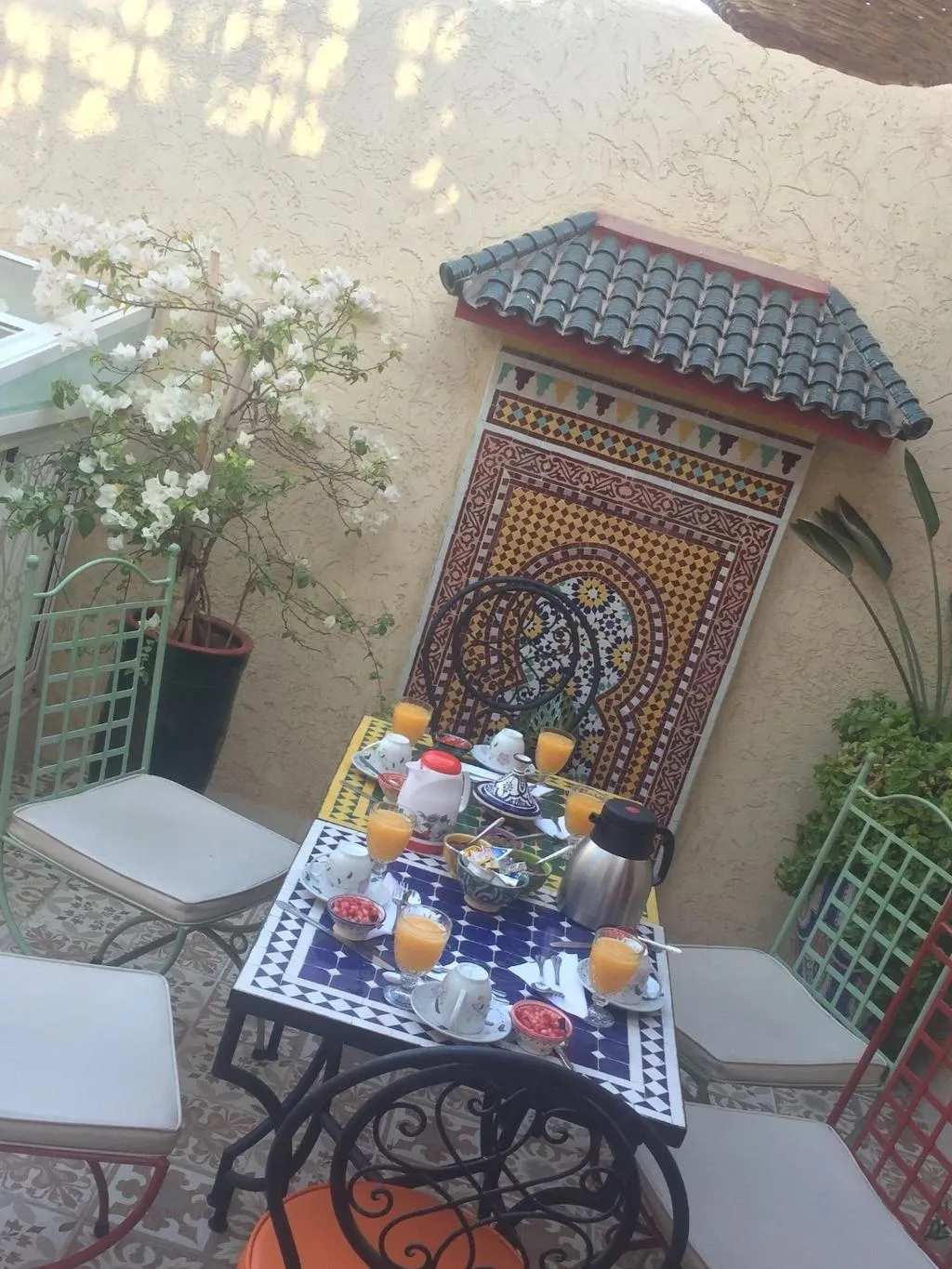 Terrace, Dar Barbi Maison D'Hôte, Marrakech