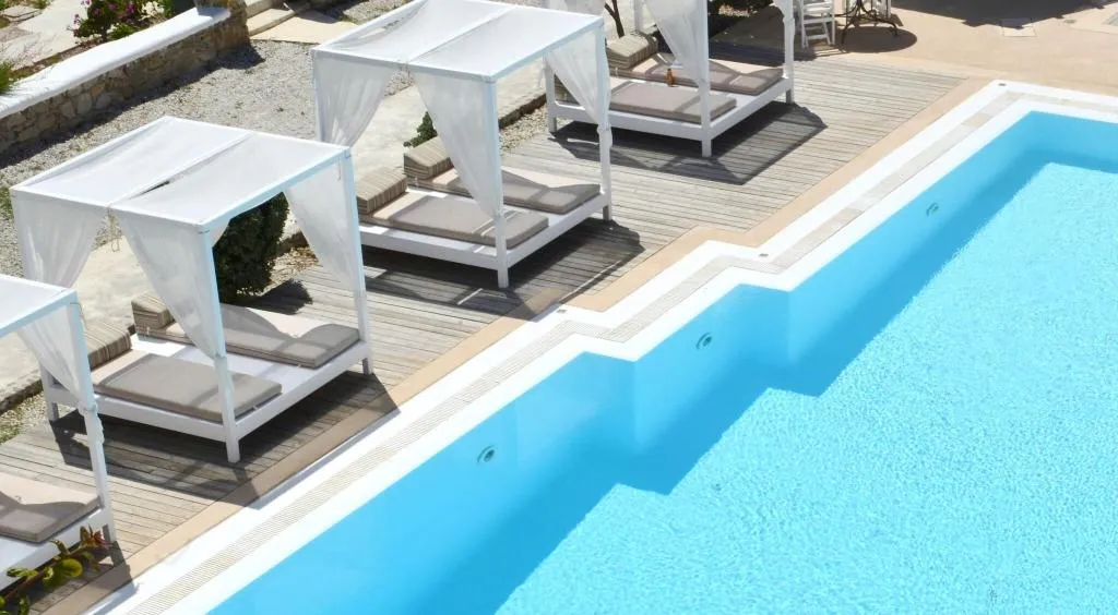 Pool, Corfos Hotel, Mykonos