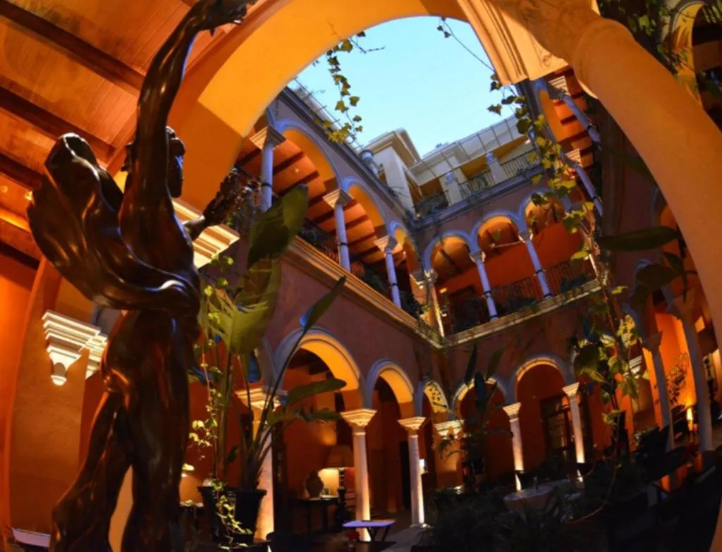 Terrace, Hotel Casa Del Poeta, Seville