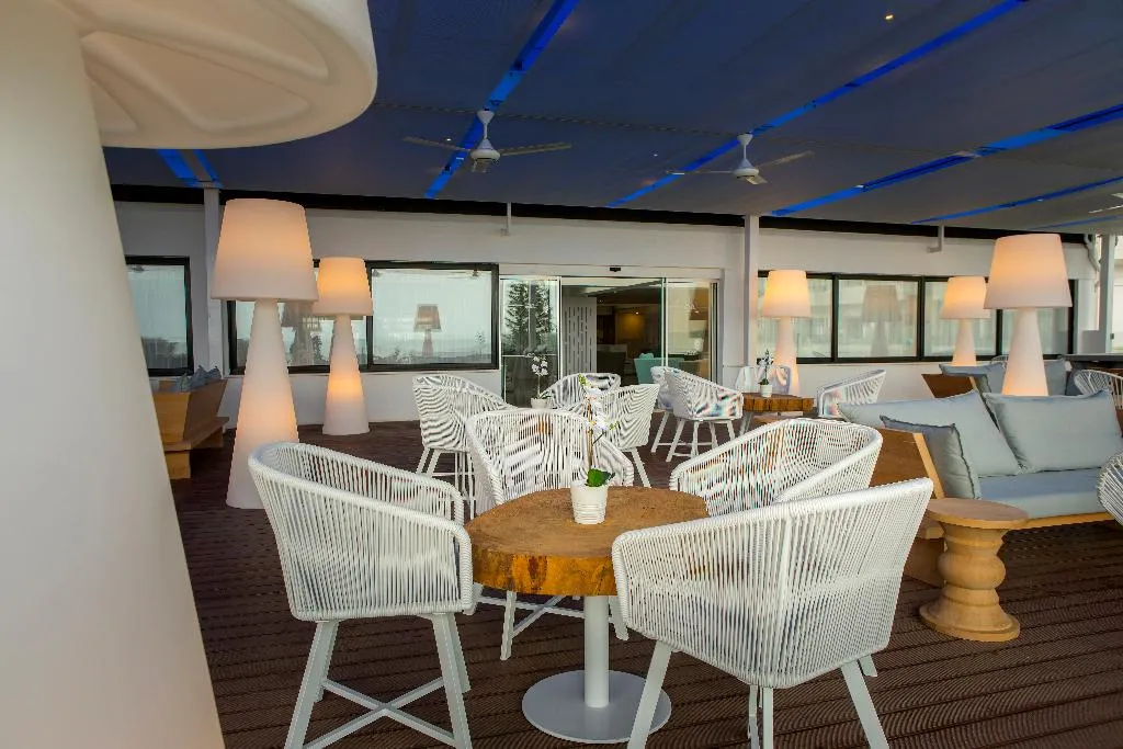 Terrace, Odessa Beach Hotel, Cyprus