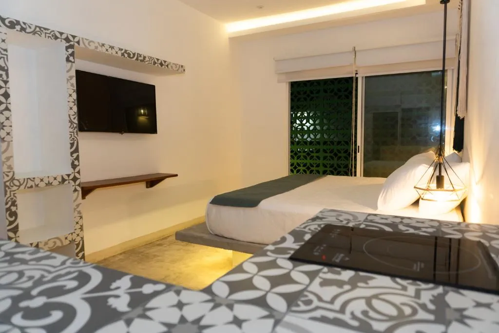 DOUBLE DELUXE WITH KITCHENETTE Room, Kanté Hotel - Downtown Tulum, Cancun Area
