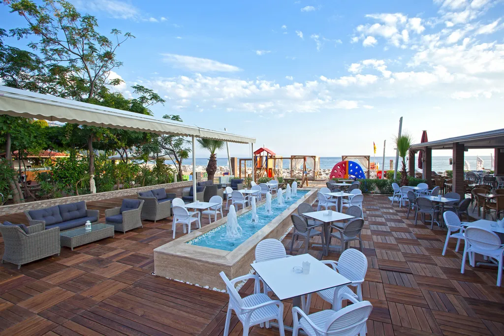 Terrace, Xperia Saray Beach Hotel, Antalya