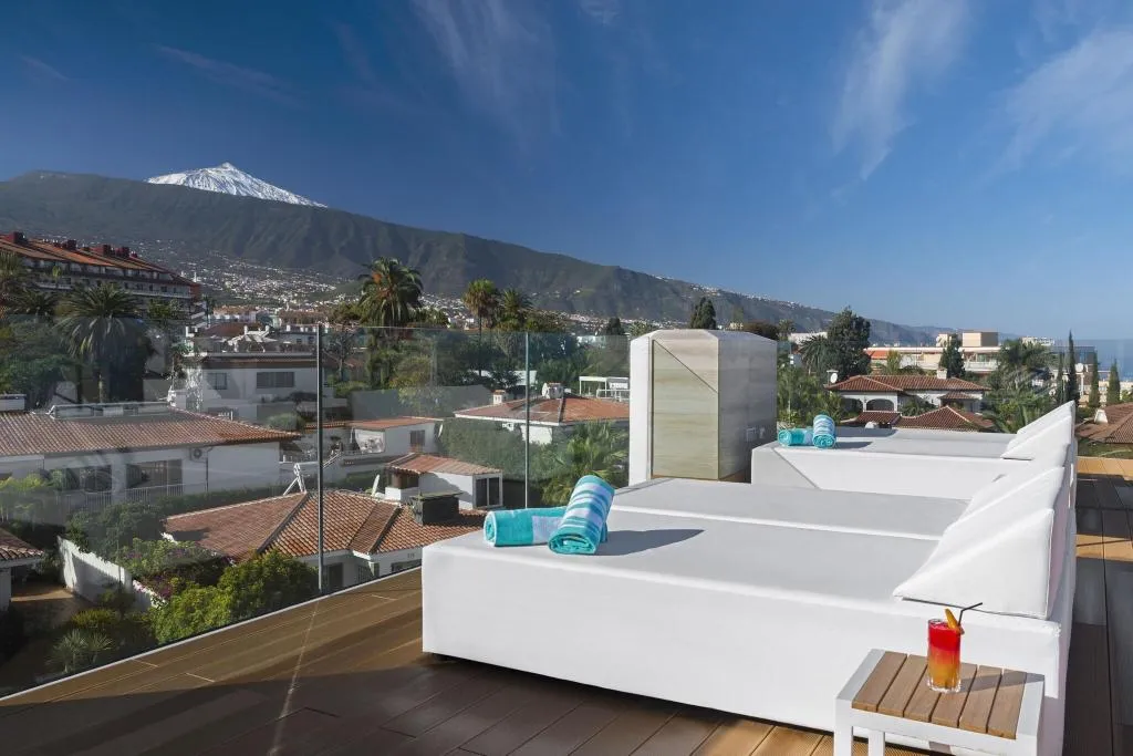 Terrace, Hotel Atlantic Mirage Suites & SPA, Tenerife