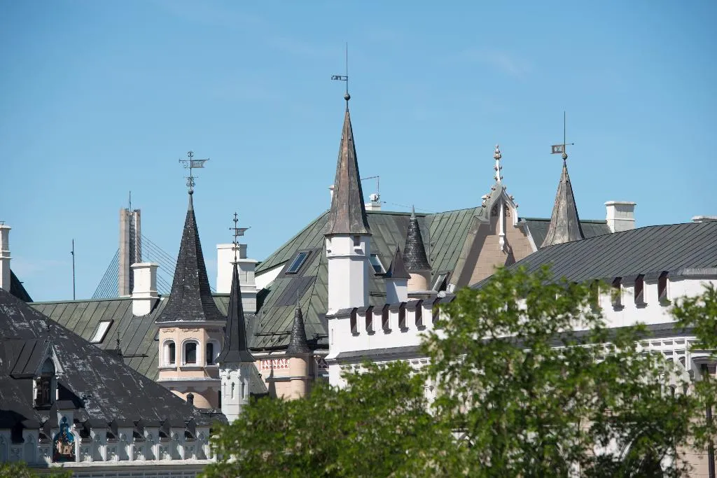 Terrace, Relais Le Chevalier, Riga